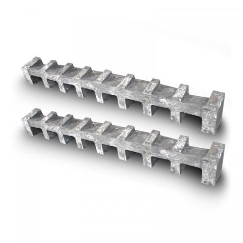Low alloy steel grating
